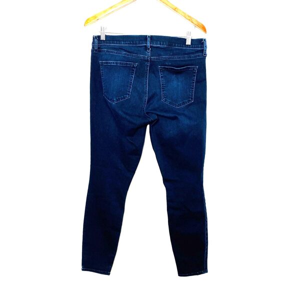 Gap Resolution Blue Stretch Legging Pants Cotton Denim Jeggings Skinny Fit 32 R - Picture 3 of 8